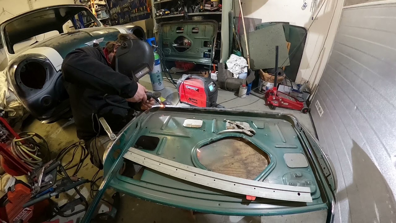 Ремонт дверей и установка. Реставрация Mini Cooper Classic 26