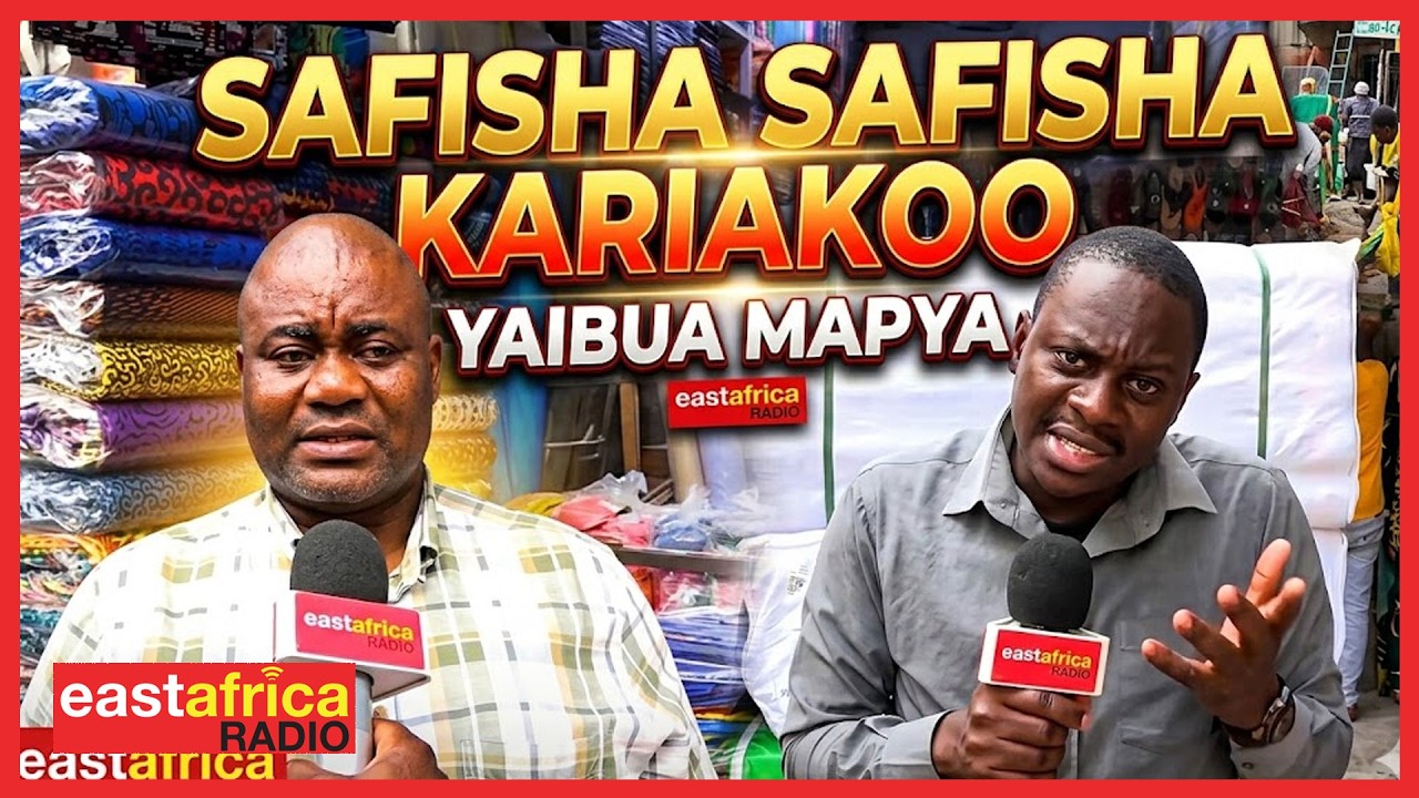 🔥 MWENYEKITI WA WAFANYA BIASHARA AFUNGUKA SAFISHA SAFISHA YA KARIAKOO - FREMU ZIMEANZA KUPANDA BEI