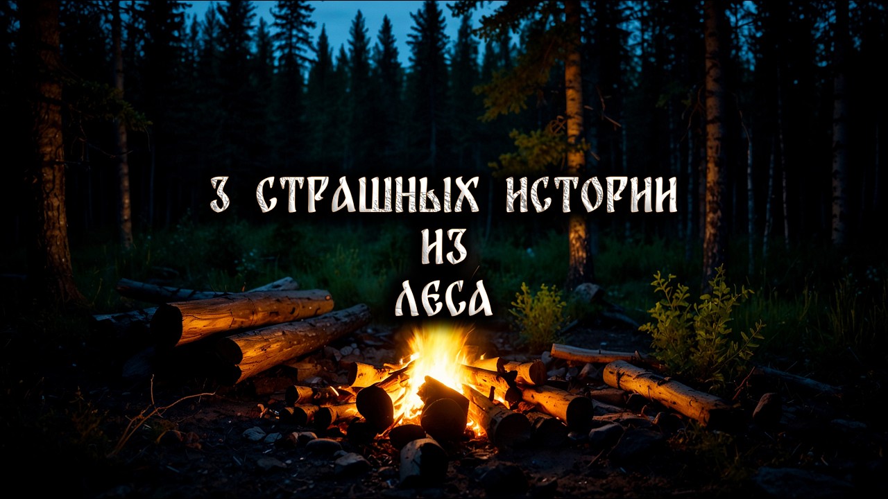 3 СТРАШНЫЕ ИСТОРИИ ИЗ ЛЕСА! СТРАШНЫЕ ИСТОРИИ НА НОЧЬ