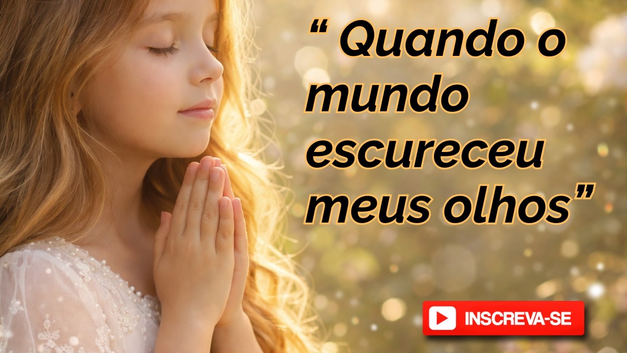 LOUVOR- Quando o mundo escureceu meus olhos.🙌🙌🙌#louvor ,#gospel ,#oração