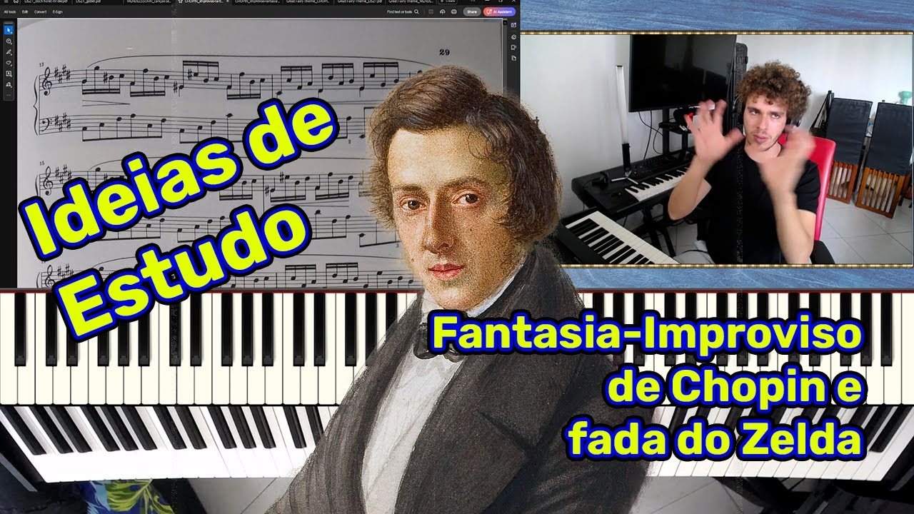 Fantasia-Improviso de Chopin e a fada do Zelda :: Ideias de Estudo