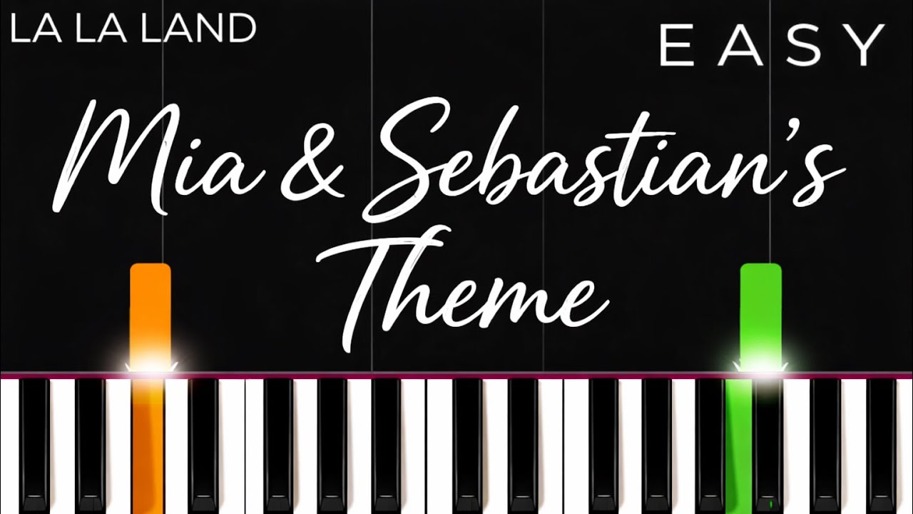 La La Land - Mia & Sebastian's Theme / EASY PIANO TUTORIAL / PLAY-ALONG