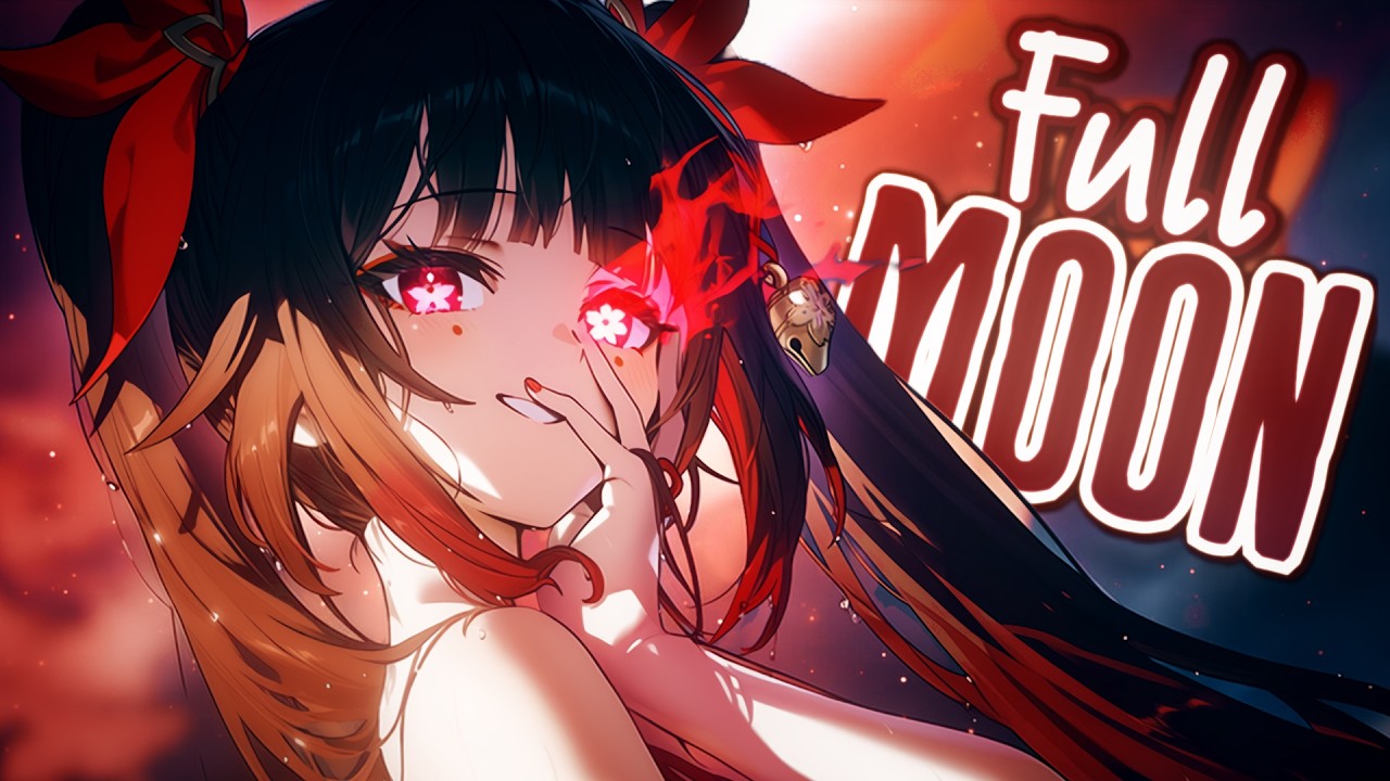 Nightcore - Full Moon (Jim Yosef ft. Scarlett) - (Lyrics)