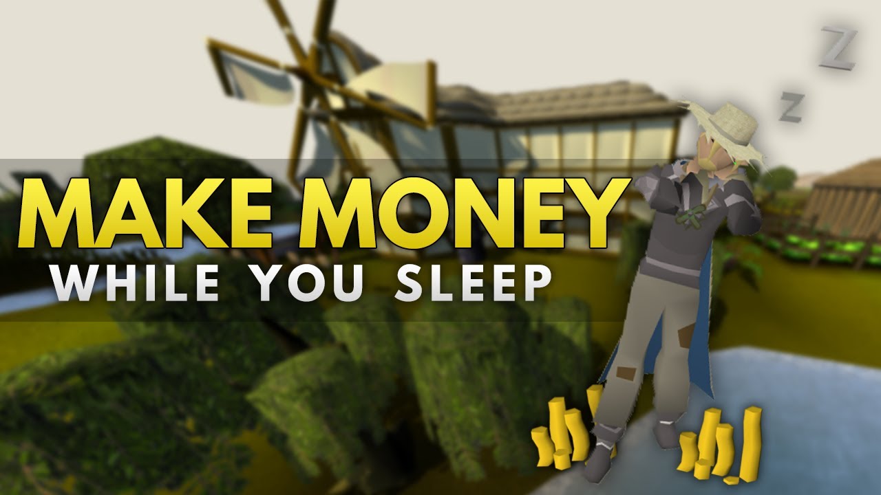 Passive income is AMAZING for GP in OSRS