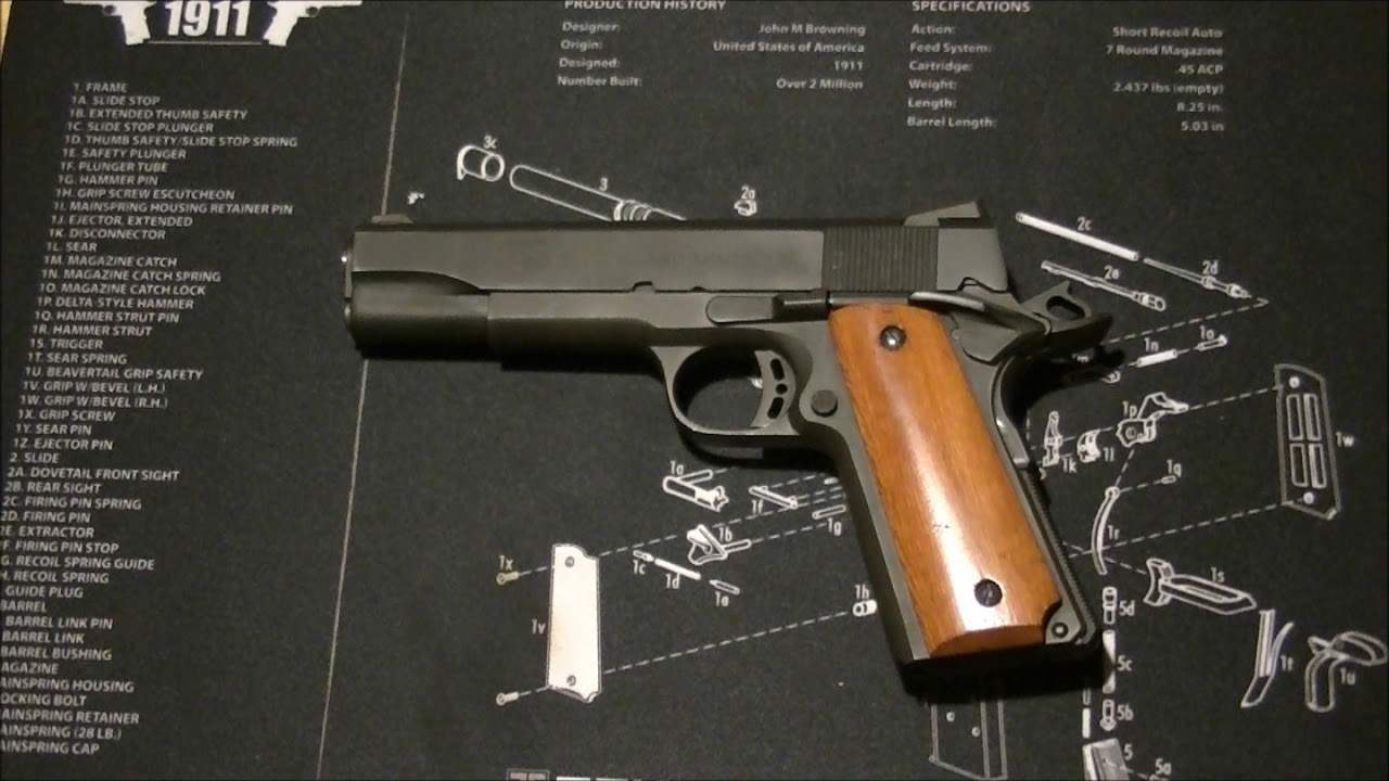 RIA 1911A1FS 8000 выстрелов спустя