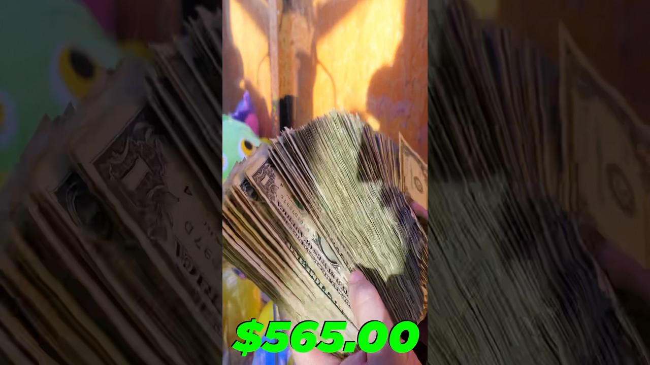 Our Claw Machine Made SO MUCH MONEY!