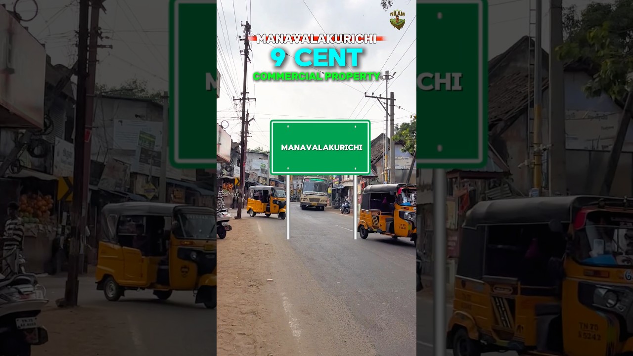 Manavalakurichi Main Road la Commercial Property for sale | Business Building | Best Investment