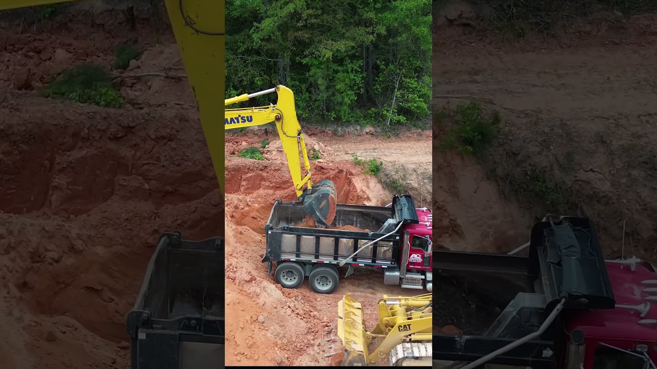 🚧 AC Excavating on the jobsite 🚧