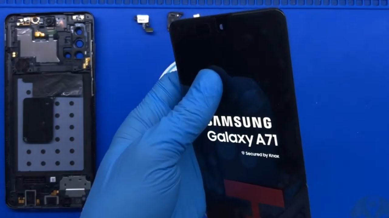 Bir İlk !!! Samsung Galaxy A71 Ekran Değişimi I Samsung A715 I
