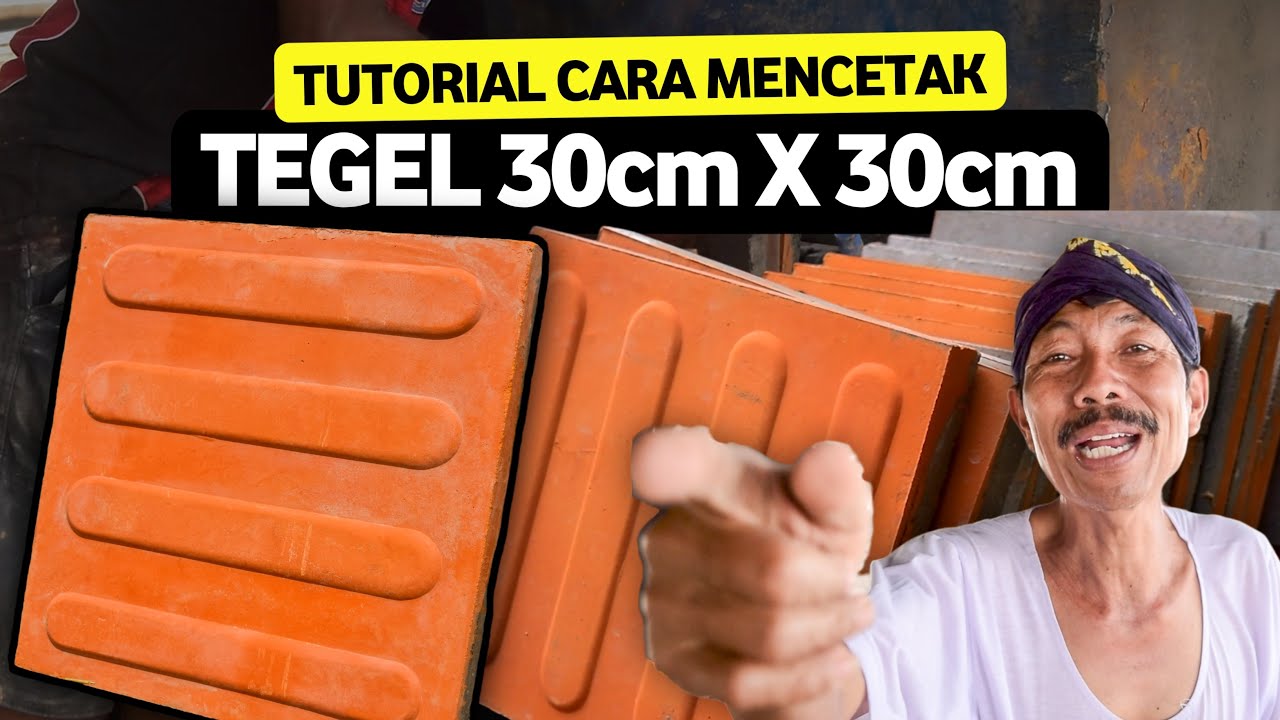 [New] Tutorial cetak Ubin Lantai 30x30‼️ ATM (Amati, Tirukan, Modifikasi) ⁉️