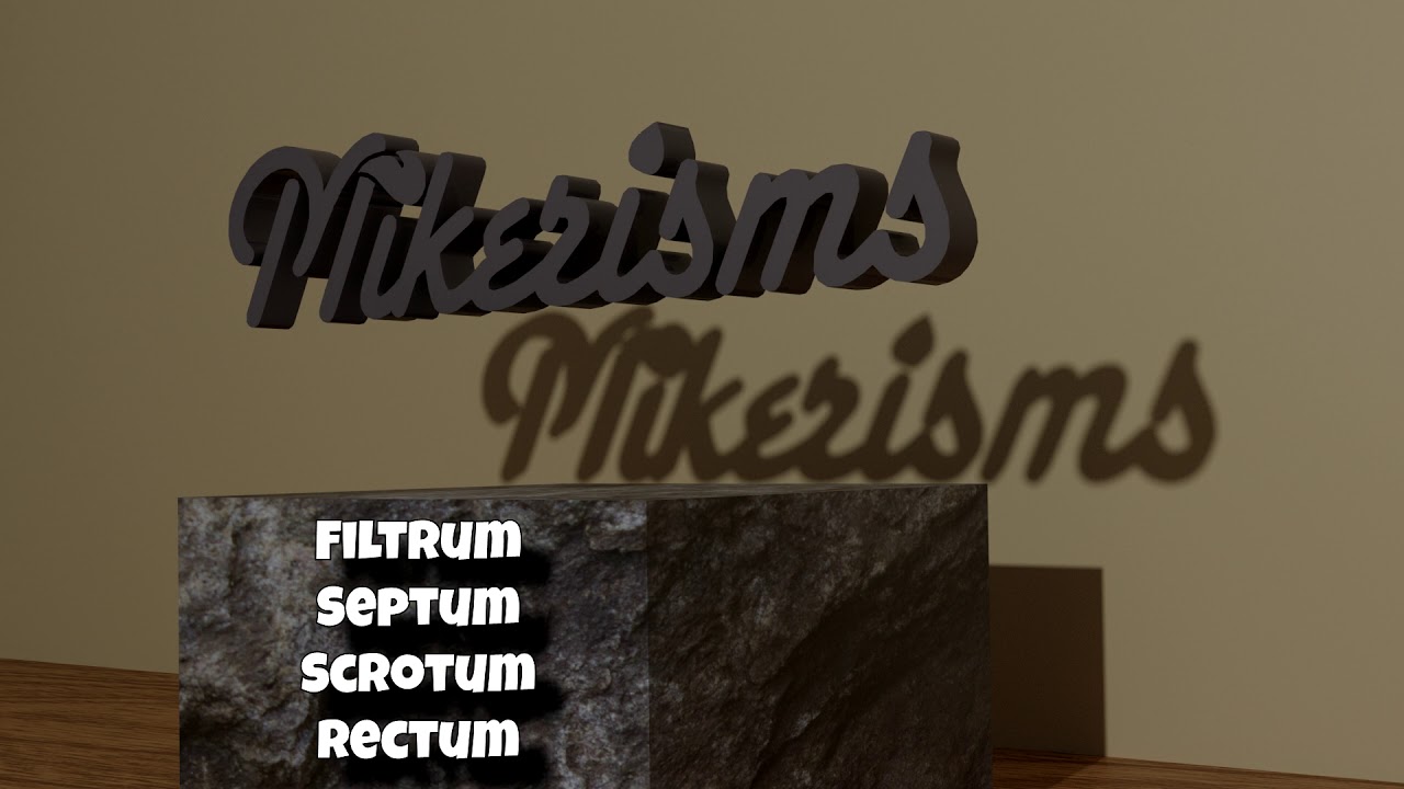 Mikerisms - Filtrum Septum Scrotum Rectum (Original Tune)