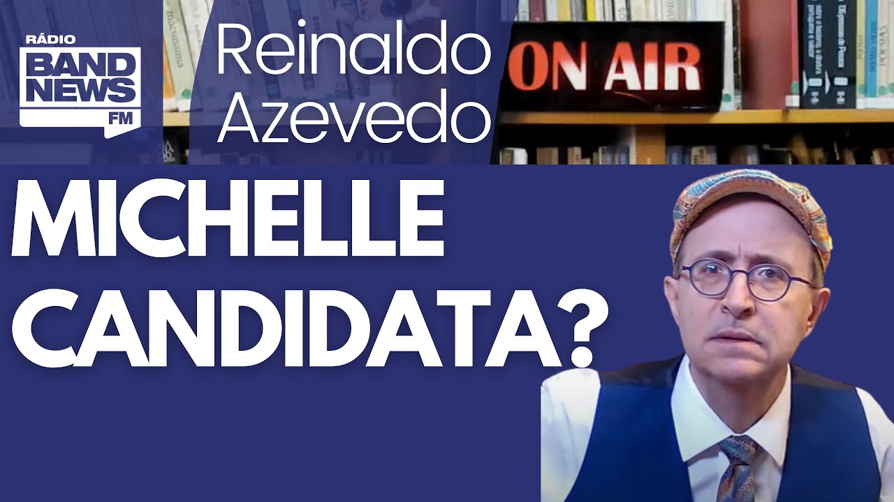 Reinaldo: É bobagem ignorar que Michelle é pré-candidata. E não deve ser ignorada