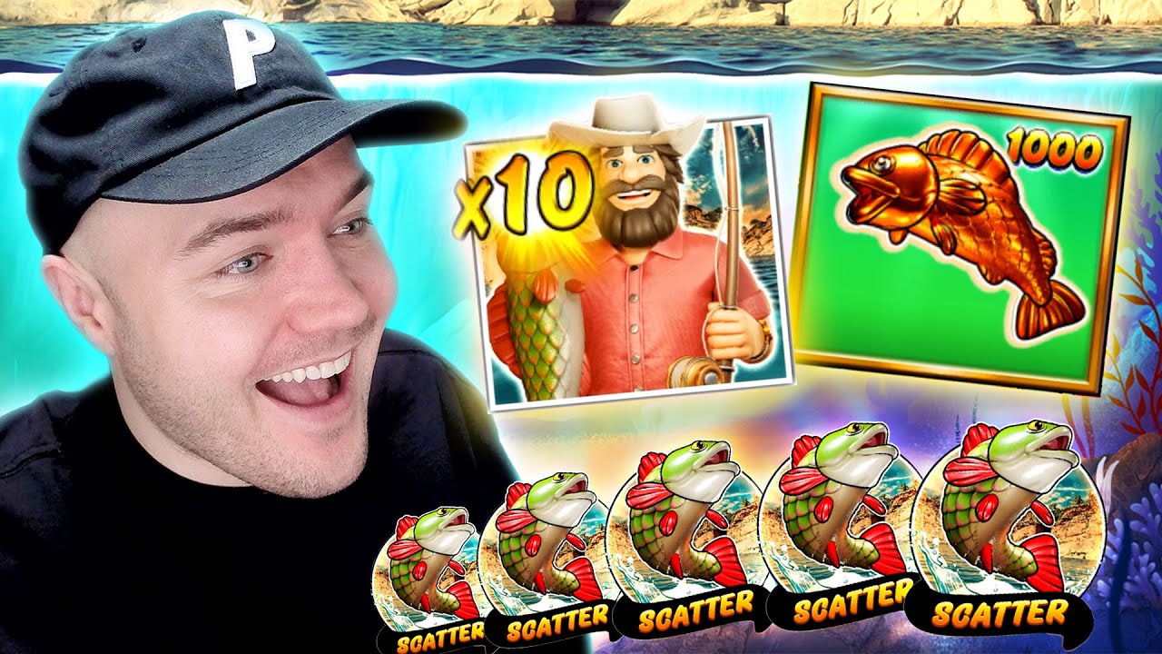 Я поймал рыбу на *1000X на максимальной скорости 10X!!!* (*НОВИНКА* Big Bass Splash 1000)