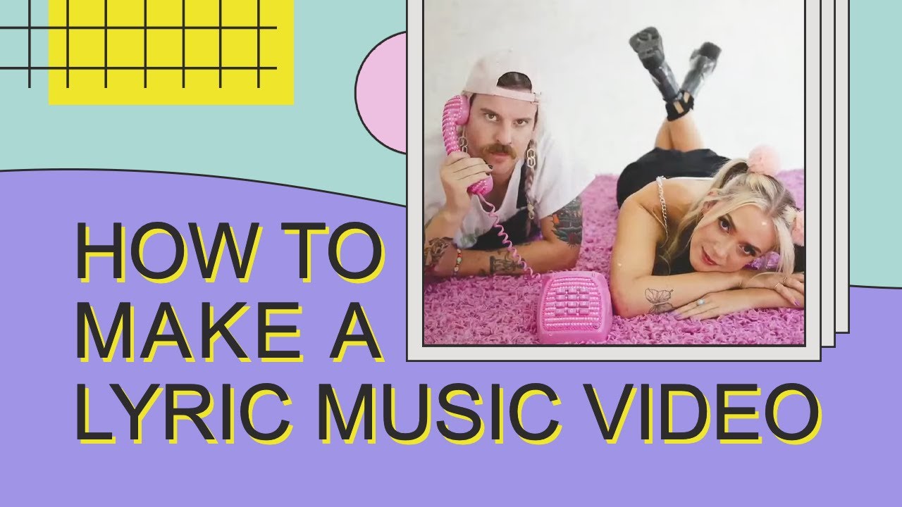 How to Make a Lyric Video | Motion Graphics and Editing Tutorial