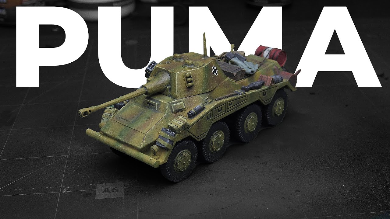 Sd.Kfz. Puma in 1/72 – The Ultimate WWII German Armored Car Miniature!