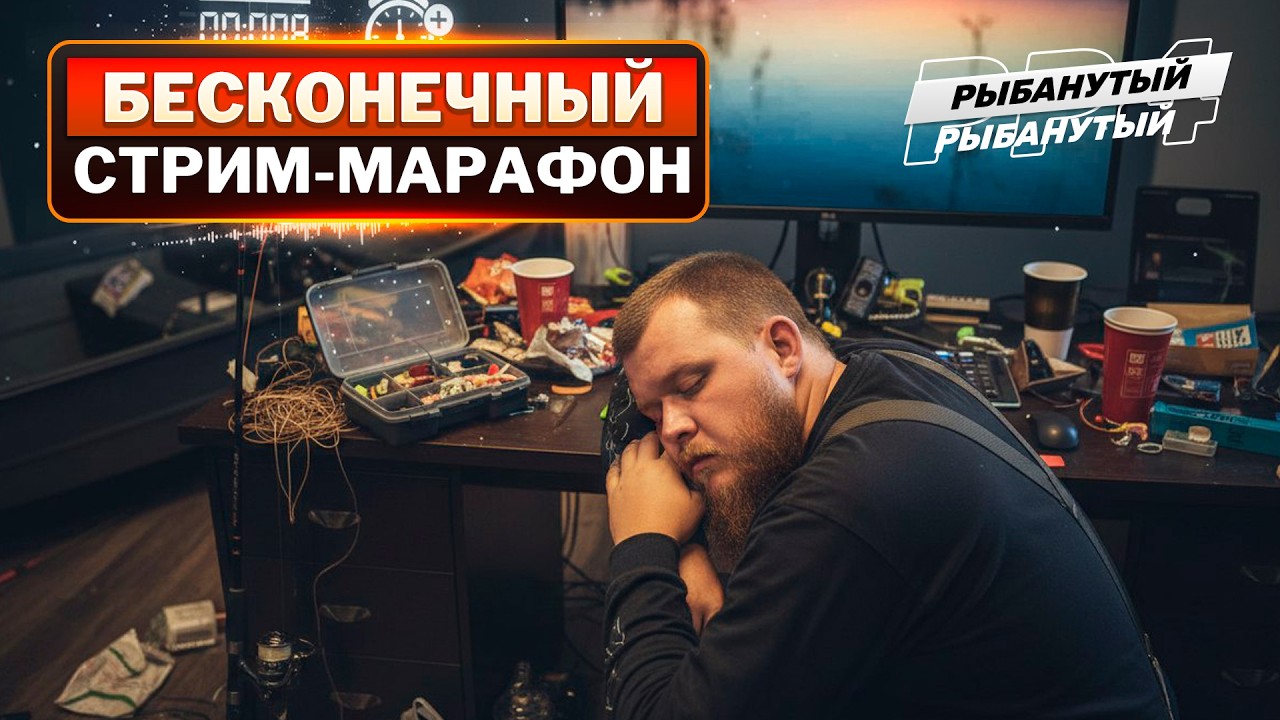 БЕСКОНЕЧНЫЙ РЫБАНУТЫЙ СТРИМ-МАРАФОН ● Русская Рыбалка 4