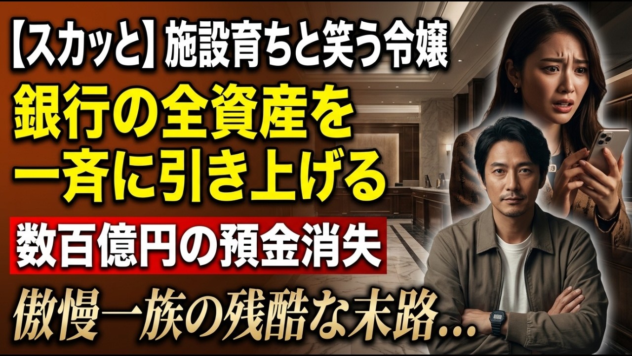【スカッと】「片親育ちの貧乏人w」合コンで嘲笑された俺。「じゃ、預金移すね」頭取の娘「どうぞｗ」結果   。【シニア】