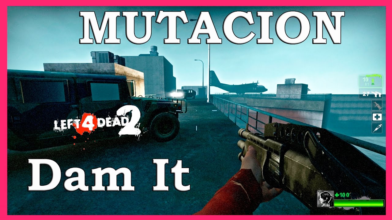 Left 4 Dead 2 Mutación: El Ultimo Hombre Sobre La Tierra - Dam It NO DAMAGE SPEED RUN
