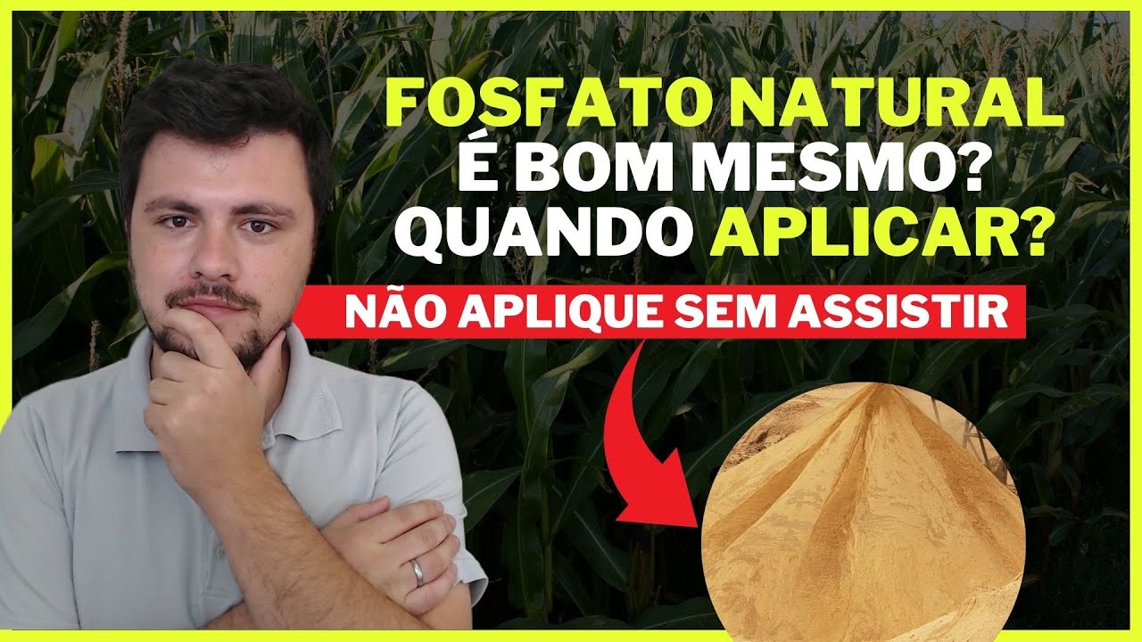 Quando é melhor utilizar FOSFATO NATURAL? Não aplique sem assistir