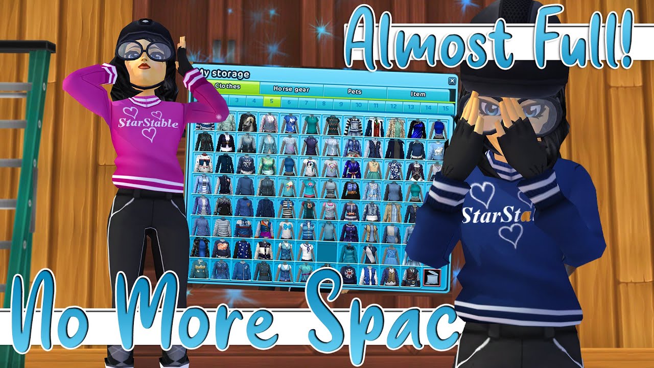 Star Stable Cleaning My ALMOST FULL Homestable - Disaster