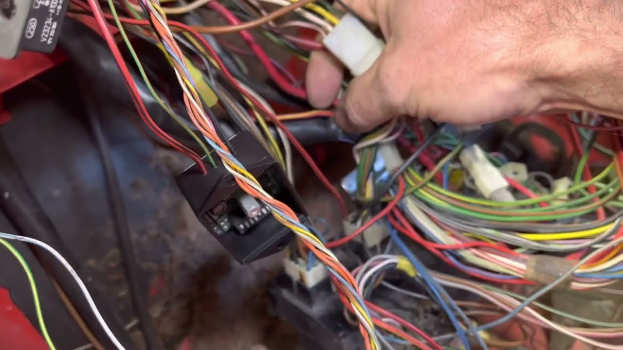 Wiring a 24v VR6 into a Mk1 Rabbit