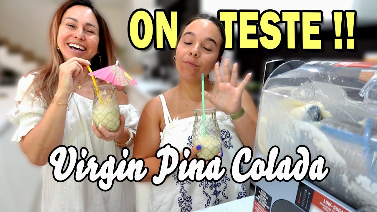 ON DEVAIT TESTER LE GRANITÉ VIRGIN PINA COLADA !