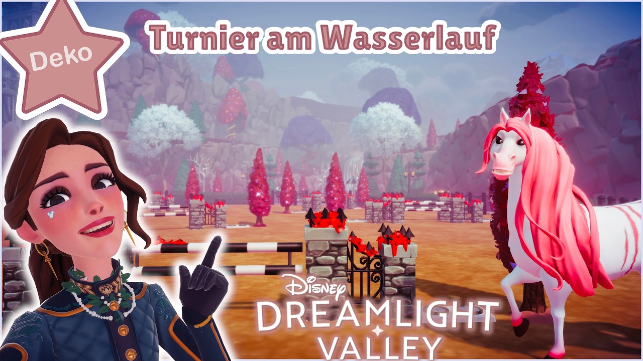 Laufsteg Fluss dekorieren | Pferdespringen Arena | Wishblossom Ranch Deko