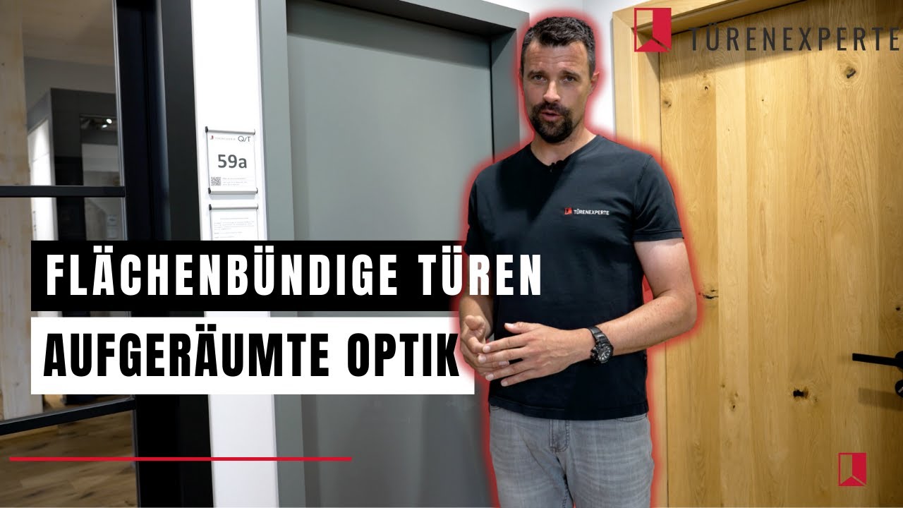Flächenbündige Türen: Aufgeräumte Optik für dein Zuhause 🚪