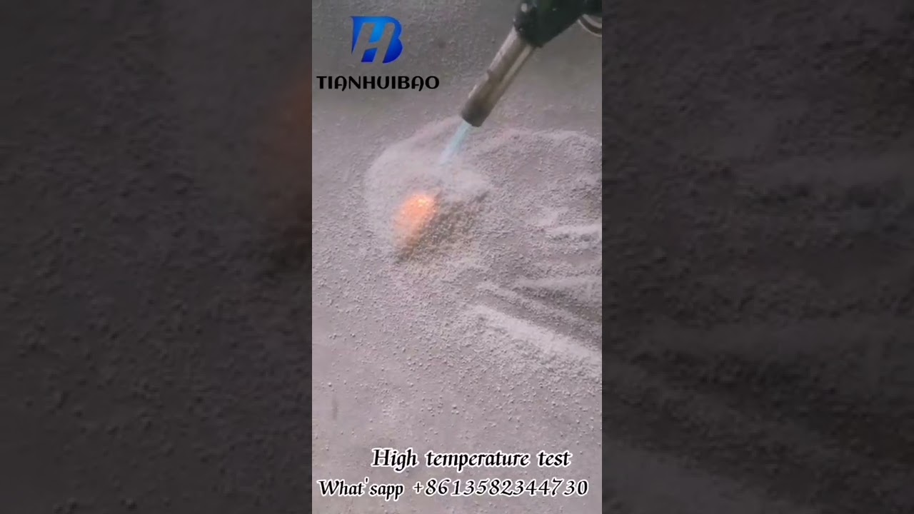 Perlite high temperature test