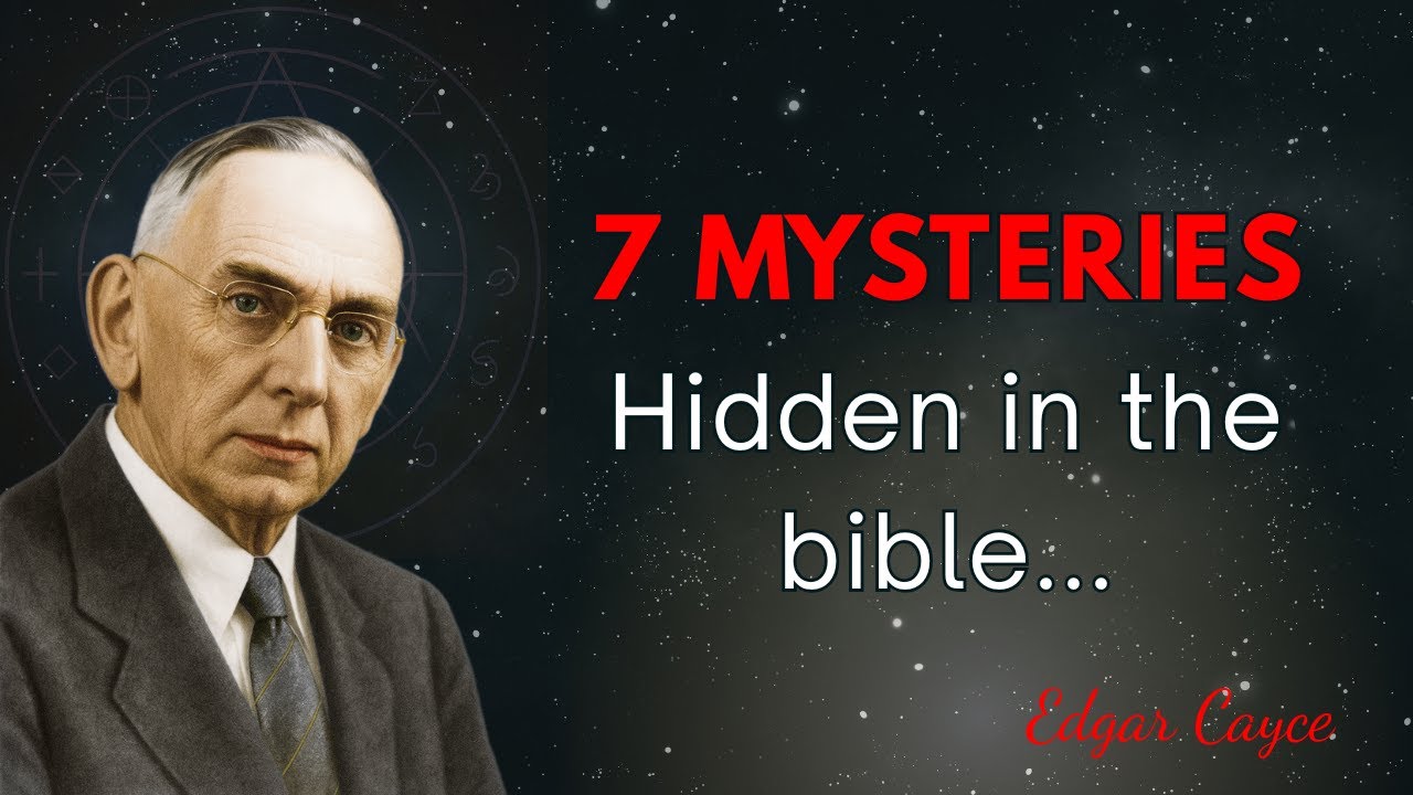 Edgar Cayce Reveals the Hidden Messages Coded in the Bible 📜