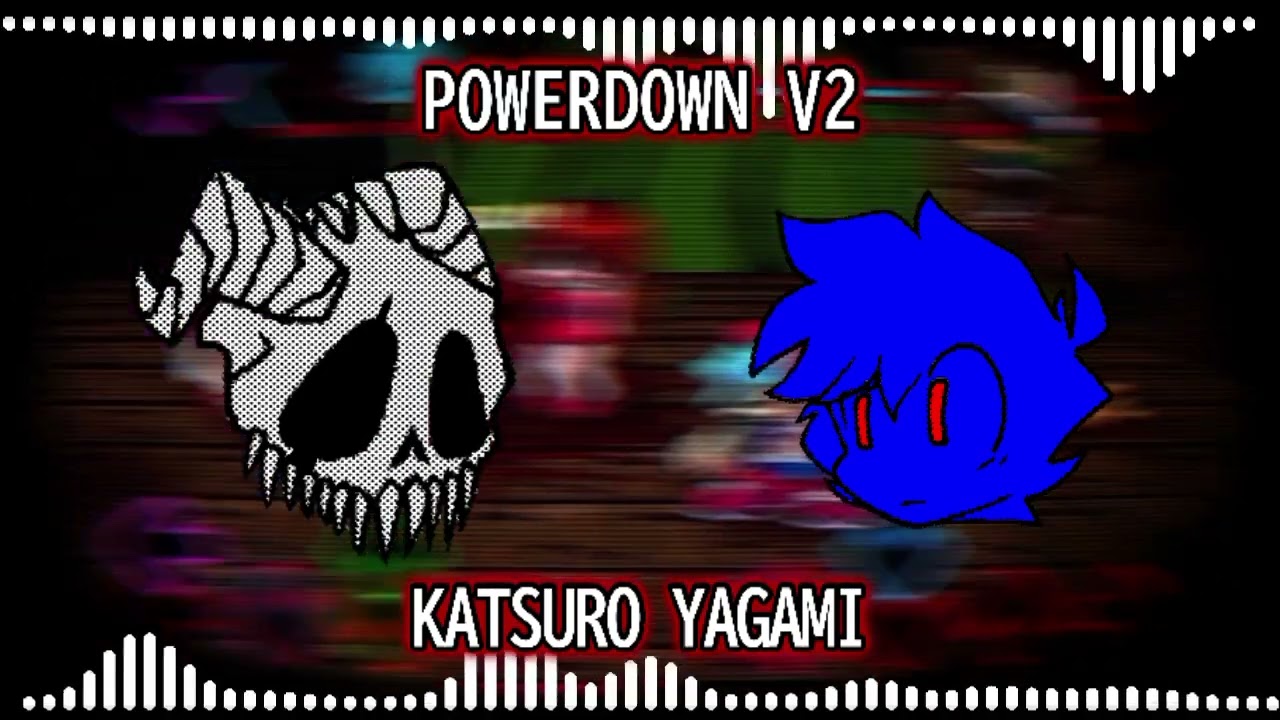 Powerdown V2 But KX & Exti sing it | FNF: Mario's Madness V2 | Katsuro Yagami 