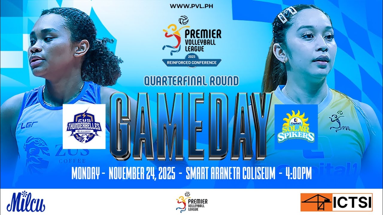 ZUS COFFEE vs. CAPITAL1 - Full Match | Quarterfinals | 2025 PVL Reinforced Conference