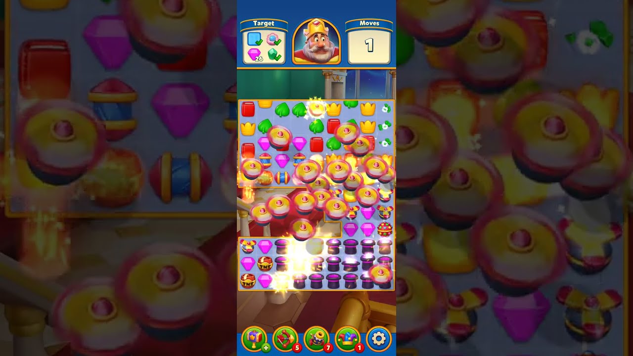 Royal match 4250 to 4259 levels Puzzle break rewards tricks 