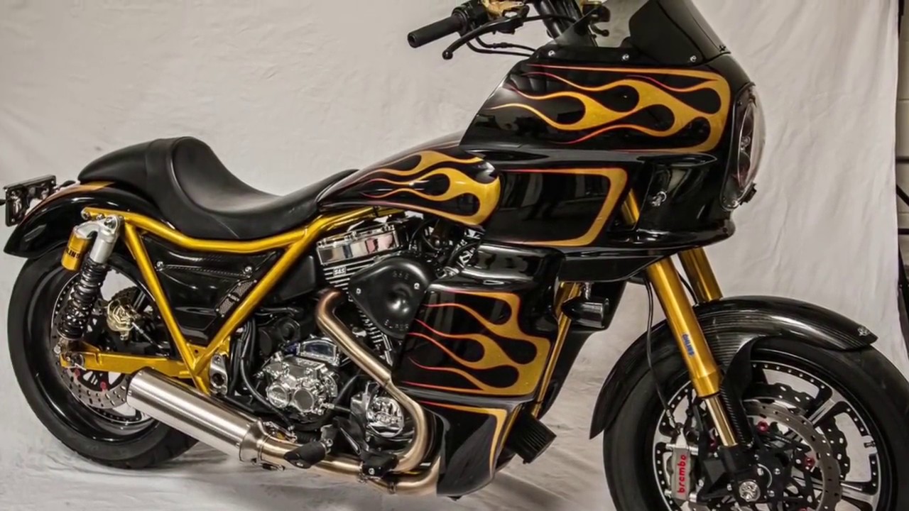 Harley -FXR and a few Dynas-Tribute -Bad To The Bone! LOOK! 😆🤘