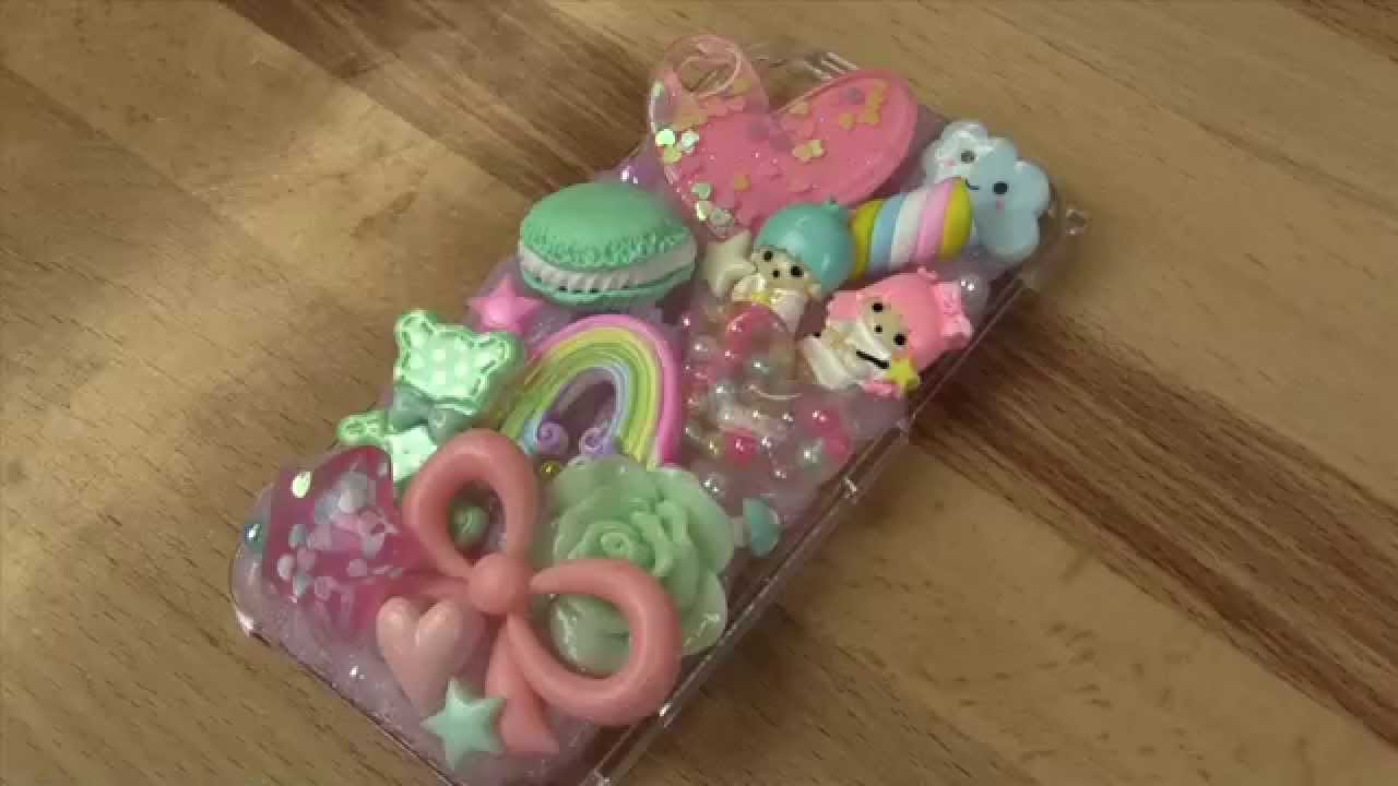 How to Decoden a Phone Case - Making of Pastel Case