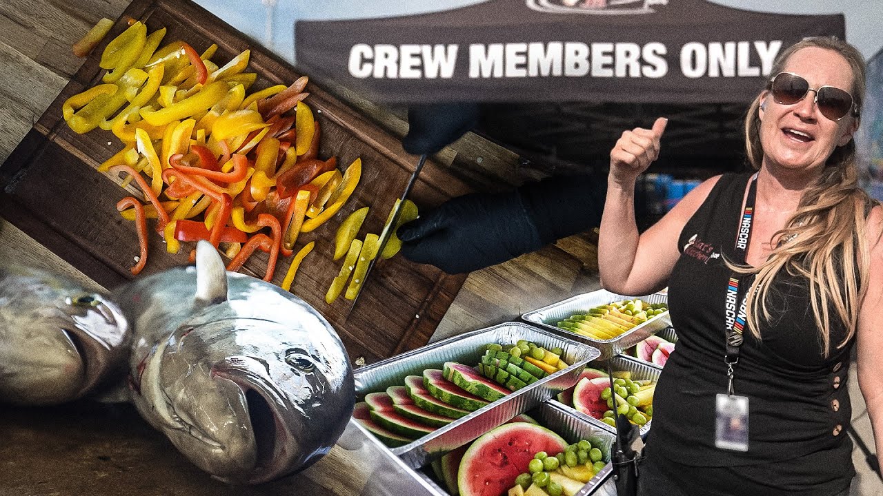 Everything It Takes to Feed a NASCAR Team — Hundreds of Meals, Every Weekend