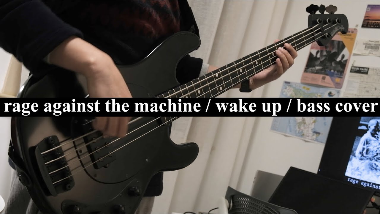 [rage against the machine - wake up] bass cover