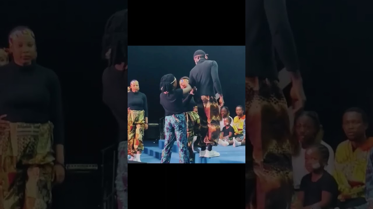 Scene from Language of Hope - A LAM Stage Art Production 