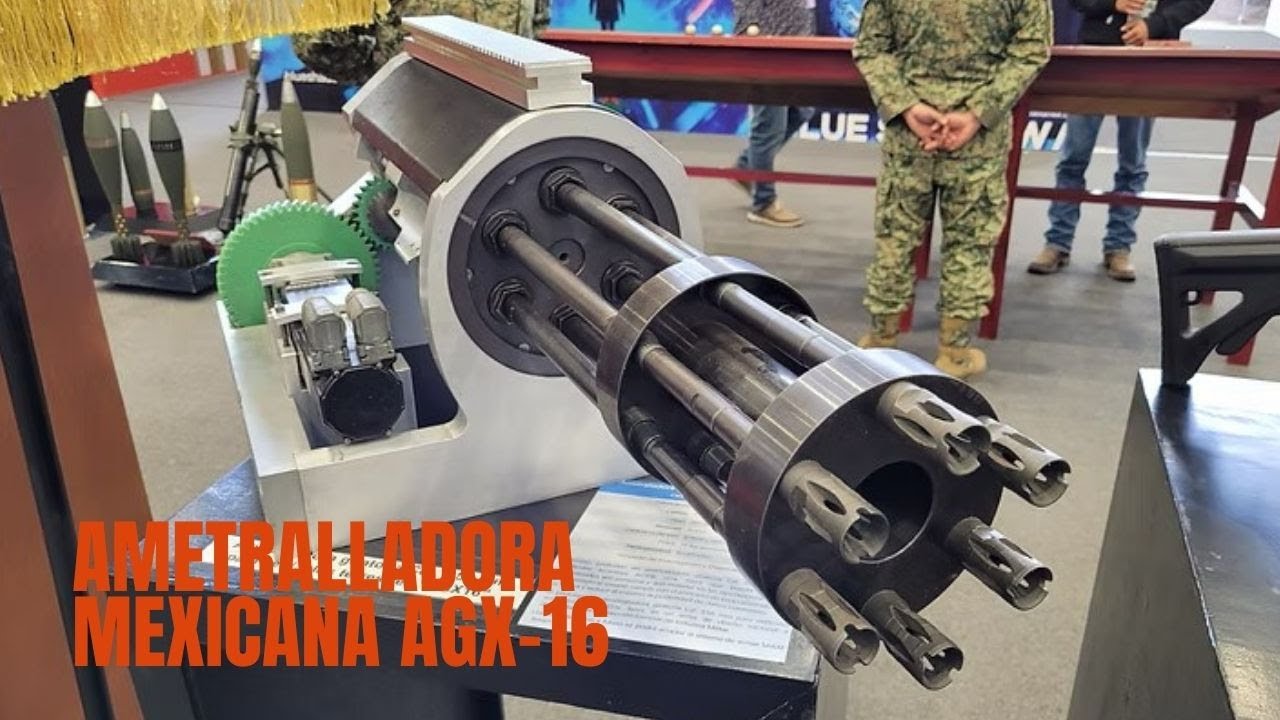 Industria militar terminó el proyecto de la Ametralladora para vehículos terrestres AGX16.