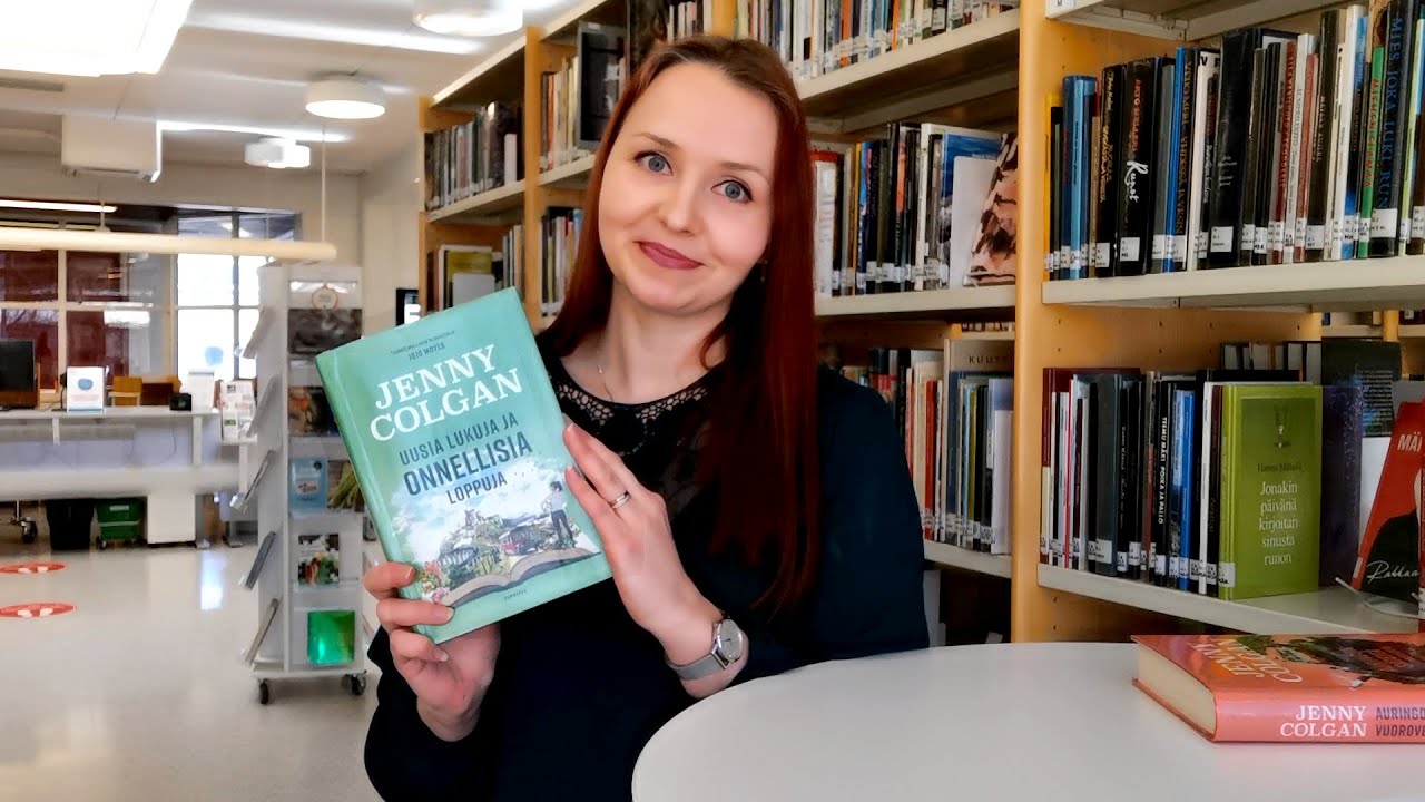 Ylivieskan kirjaston lukuvinkki Jenny Colganin kirjasta Uusia lukuja ja onnellisia loppuja