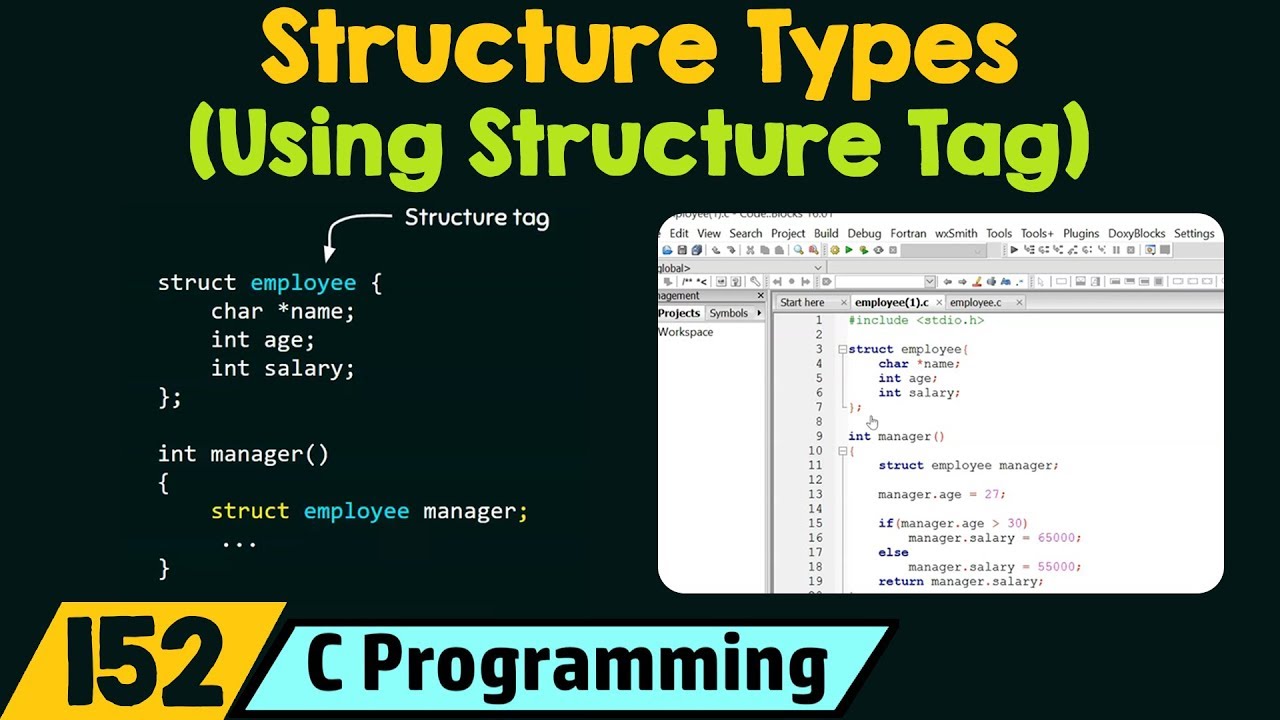 Structure Types (Using Structure Tags)