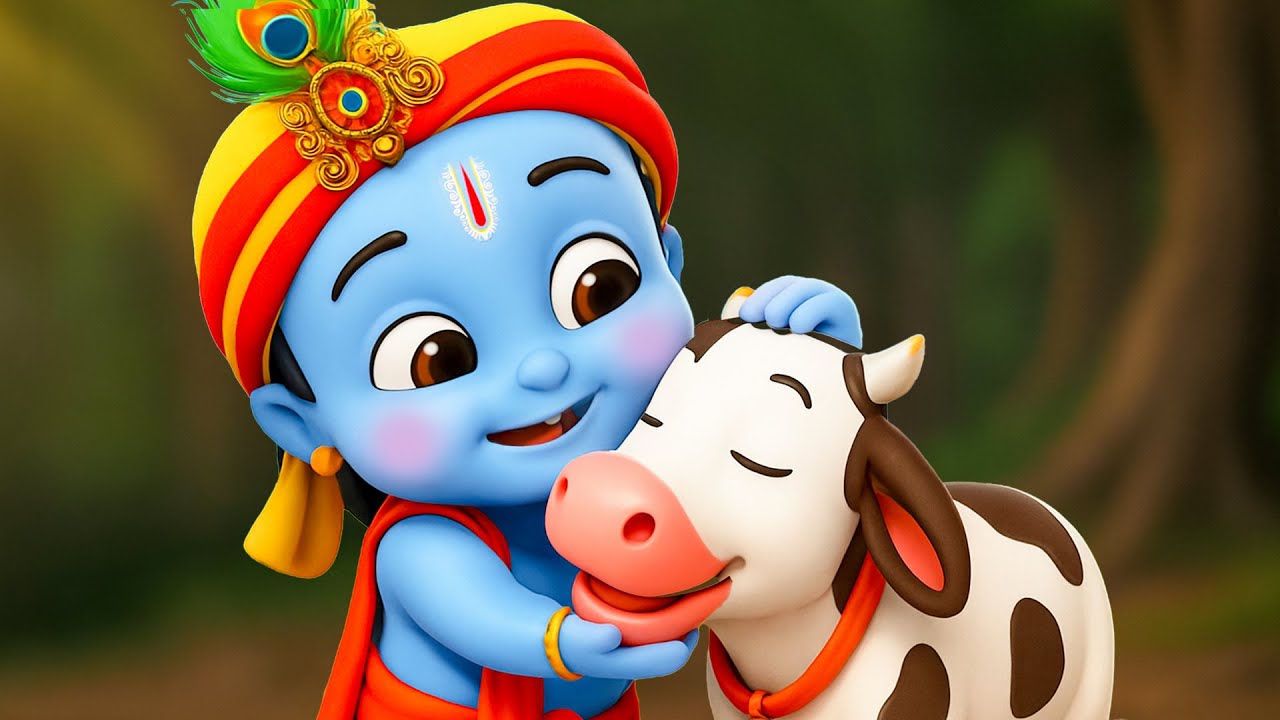 छोटी छोटी गैया छोटे छोटे ग्वाल। Choti Choti Gaiya Chote Chote Gwal। #kanha #krishna #krishnabhajan