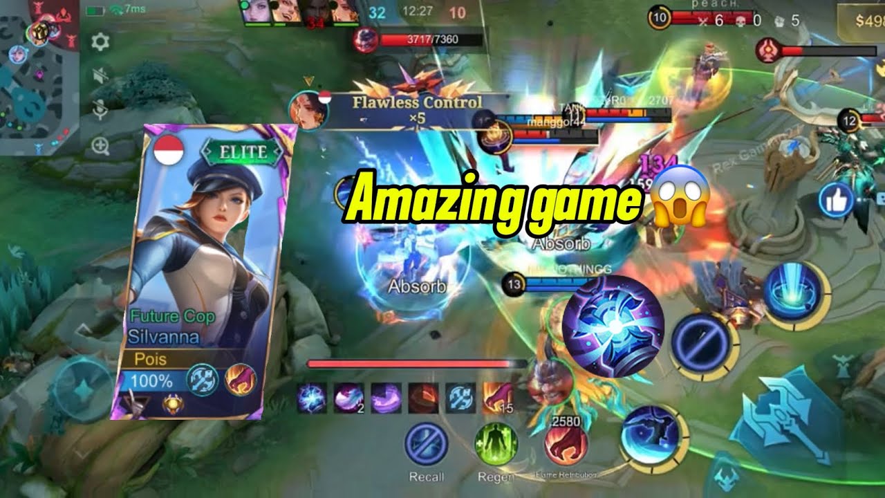 silvana siap membantai land of down 😱,sampe mm musuh ga ada demage 🔥