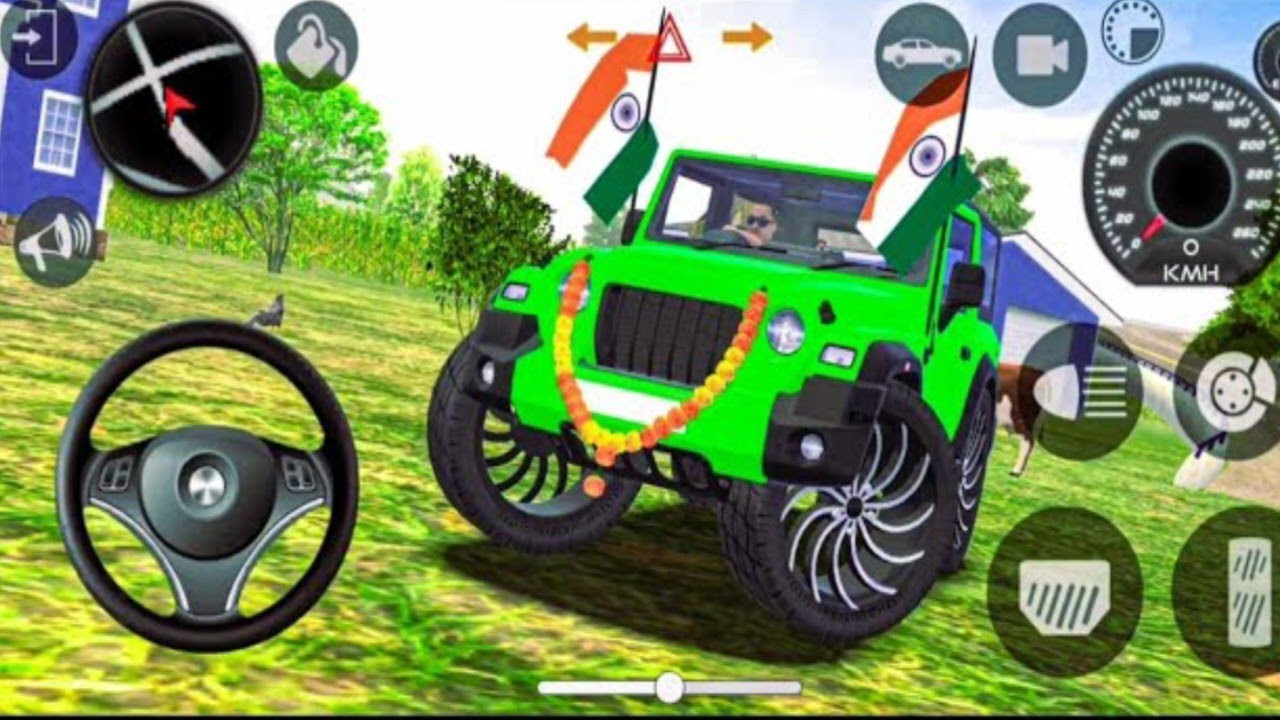Modified Mahindra Thar Car Games: Indian Cars (Gadi Wala Game) - Car Game Android Gameplay 2026