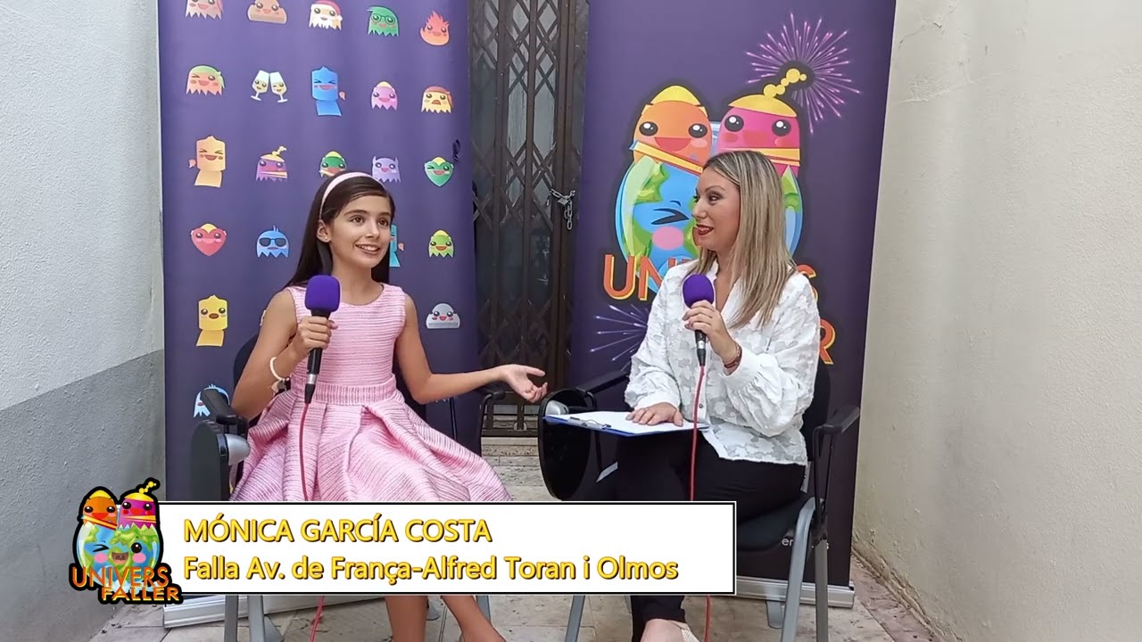 Univers Faller Candidata FMIV25 MÓNICA GARCÍA COSTA