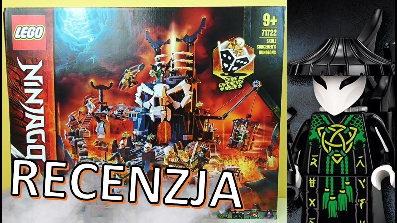 LEGO Ninjago Lochy Szkieletowego Czarownika 71722 / RECENZJA