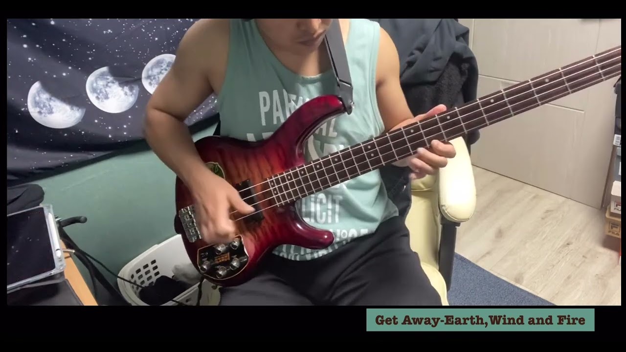 Getaway Bass cover -Earth,Wind and Fire