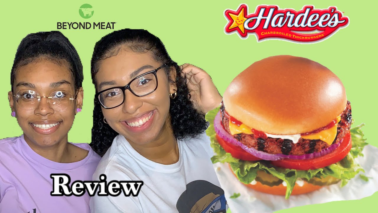 HARDEES BEYOND BURGER 🍔 VEGETARIAN MUKBANG먹방👀HONEST REVIEW