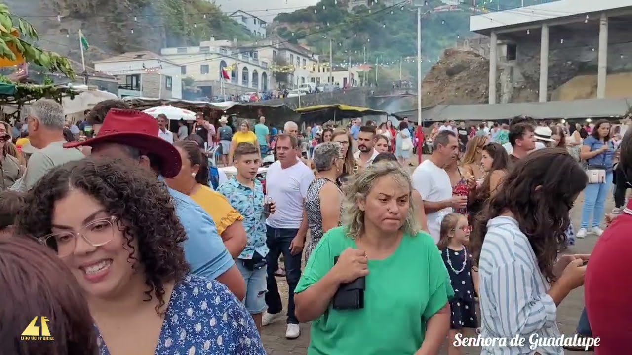 Arraial Senhora de Guadalupe 2022 Porto da Cruz Machico Madeira Folclore Porto da Cruz Madeira