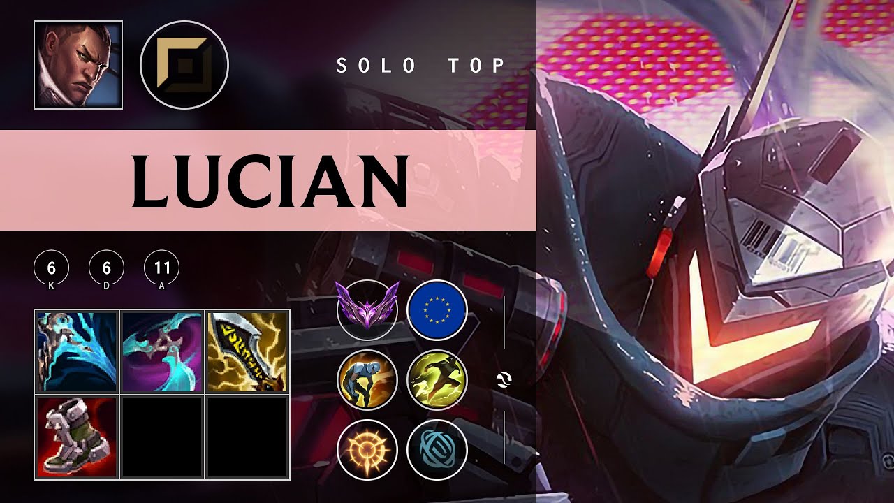 Lucian Top vs Twitch - EUW Master Patch 25.24